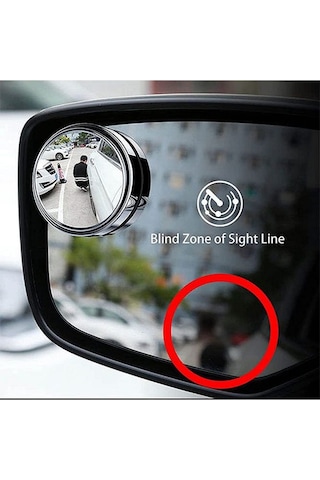 Kör Nokta Ayna Seti 2'li Araç 360 Oynar Oto Kör Nokta Aynası Dikiz Arka Yan Görüş Güvenlik Aynası
