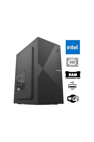 Xaser XSR1177 i7-4770 8 GB 512 GB SSD Free Dos Masaüstü Oyuncu Bilgisayarı