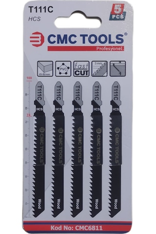 Cmc Tools T111C Ağaç Depukaj Testere Bıçağı 5'li Paket
