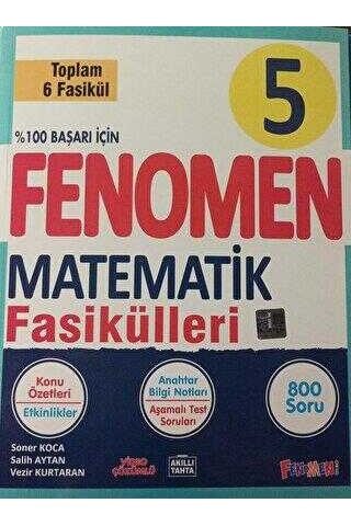 Fenomen Kitap 5. Sınıf Fenomen Matematik Fasikülleri Fenomen Kitap 5. Sınıf Fenomen Matematik Fasikülleri