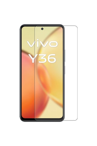 Vivo Y36 Kırılmaz Ekran Koruyucu Temperli Cam