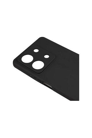 Xiaomi Redmi Note 13 5g Kılıf Zore Biye Silikon Siyah