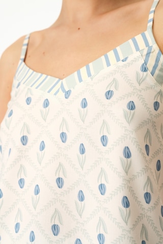Penti Renkli Serenity Floral Atlet Pijama Üstü