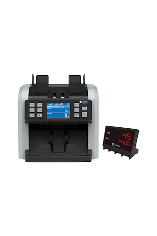 Mühlen Raptor C67 2xcıs Üstten Besleme Karışık Sayma Makinesi Çoklu Ülke Multi Paralar İçin