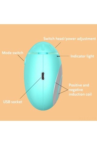 Hombey El Tutulu Akıllı Uyku Cihazı - Evde Kullanıma Uygun, Basit Ve Taşınabilir, İki Modlu Uyku Yardımcı Cihazı Beyaz Beyaz