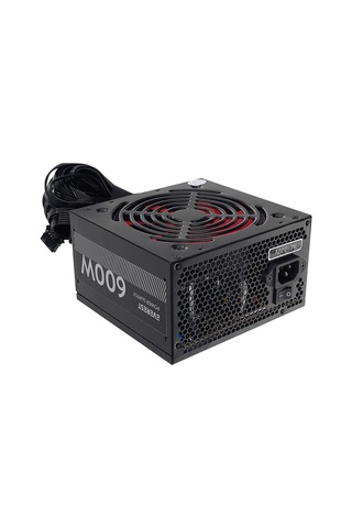 Everest Eps-600a, Peak 600w, 12cm Fan, Atx, Aktif Pfc, Gamıng Power Supply Psu Bulk
