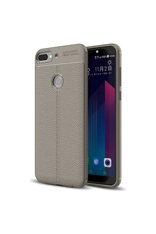 Htc Desire 12 Plus Kılıf Zore Niss Silikon Kapak Kırmızı