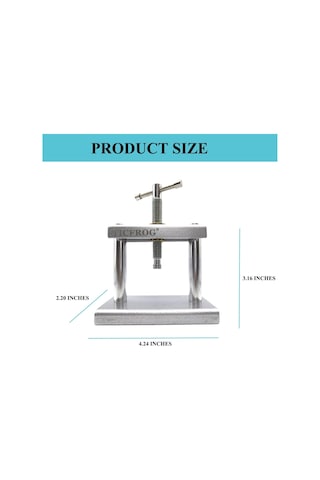 Saat Presleme Aleti, Saat Kristal Presi, Kasa Arkası Kapatıcı, Metal Saat Kasa Arkası Presi, Saat Pili Değiştirme Alet Takımı Yuvarlak Ve Kare Kadranlar İçin 18 Kalıp İçerir Diğer