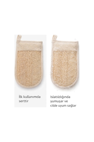 Kabak Lifli Eldiven Battal Vücut Kesesi