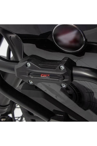 GP Kompozit Universal 8 CM Motor Koruma Demiri Plastiği Siyah