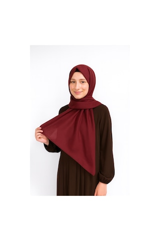 Bilenler Pamuklu Cotton Şal Bordo
