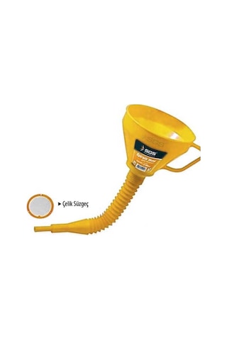 Sgs2400 Spiralli Oto Akaryakıt Aktarma Hunisi 1.2 Lt Çelik Süzgeçli Yağ Hunisi