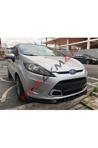 HasAkman Ford Fiesta Basic Ön Tampon Lip Piona Black 2008 - 2012
