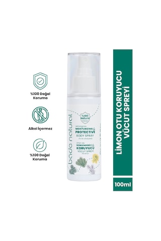Bade Natural Limon Otu Koruyucu Vücut Spreyi 100 ML