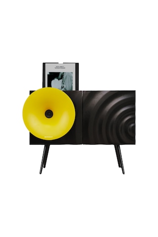 Fennessy Kresling İ7s Sarı Bluetooth Hoparlörlü 100w Hi-fi Pikap, Plakçalar