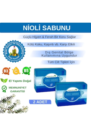 Organicsun Doğal Nioli Sabunu 2 x 140 G