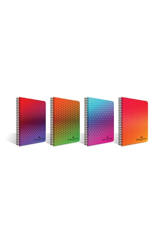 Faber Castell Pp Kapak Smoothie 80 Yaprak A4 Çizgili Defter 4lü