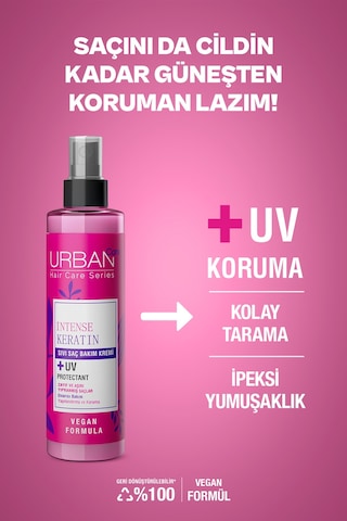 Urban Care İntense Keratin Onarıcı & Pürüzsüzleştirici Sıvı Saç Kremi 200 ML