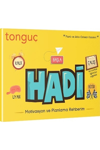 Hadi Motivasyon ve Planlama Rehberim - Tonguç Yayınları