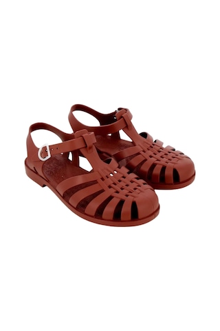 Meduse Sunmif Mat Terracotta Kadın Sandalet-14525 Toprak Rengi