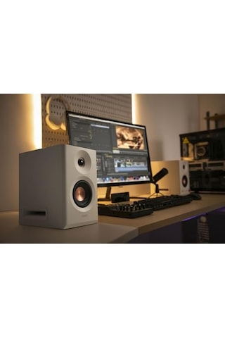 Edifier Mr5 Tri-amplifikatörlü Hoparlör Beyaz