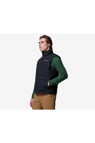 Columbia Landroamer Puffer Vest Erkek Outdoor Yeleği 2134281010 Siyah Siyah