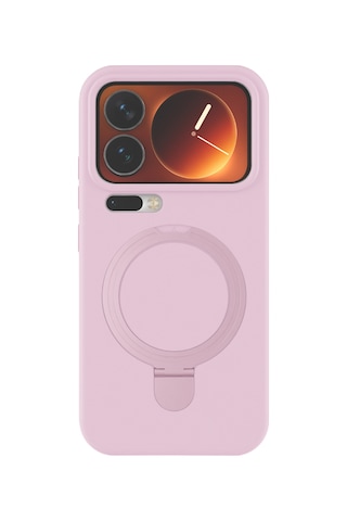 Xiaomi Mi 17 Pro Max Regal Magsafe Standlı Kapak - Açık Pembe AÇIK PEMBE