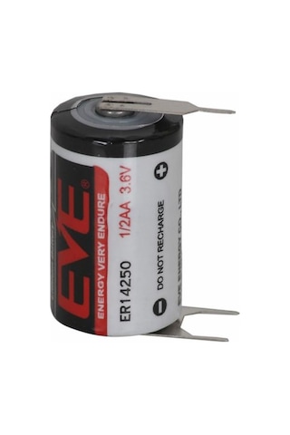 Eve 3.6v Er14250/3pt Lithium Pil