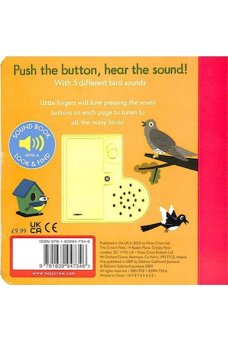 Nosy Crow Listen To The Birds Sesli Kitap