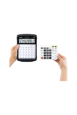 Casio WD-320MT Suya ve Toza Dayanıklı Masaüstü 12 Hane Hesap Makinesi