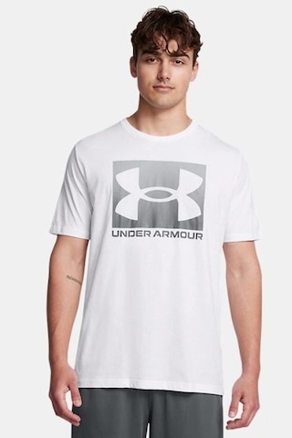 Under Armour Boxed Sports Erkek Tişört Beyaz
