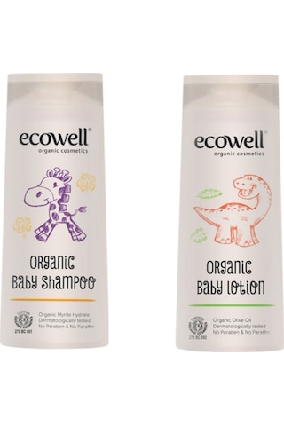 Ecowell Organik Bebek Bakım 2'li Set Ecowell Organik Bebek Bakım 2'li Set