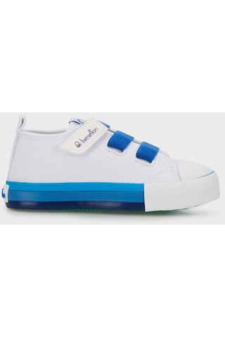 United Colors Of Benetton Unisex Çocuk Ayakkabı Bn-30649 Beyaz-saks Beyaz - Saks Mavi