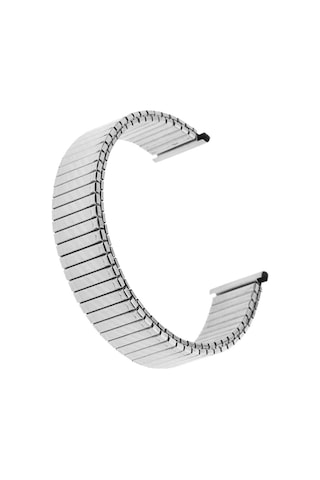 Yaylı Çelik Paslanmaz Metal Silver Saat Kordonu Kayışı 20mm Diğer