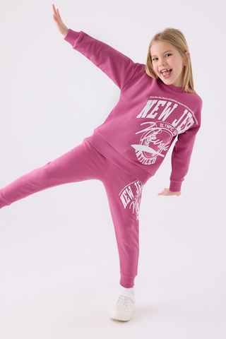 Rolypoly Kız Çocuk Pembe Eşofman Takımı Rp3484-c-v2 Pembe