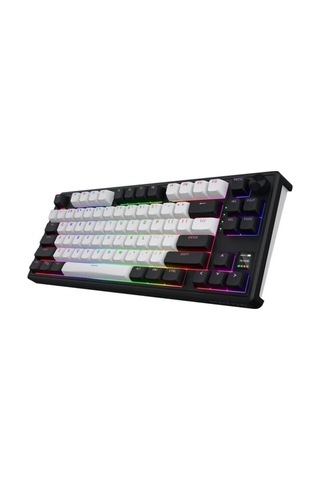 Skyfall Mag Ultima Wireless White-black %80 Aurum Ice Sw 8khz He Rgb Kablosuz Klavye Htk3880