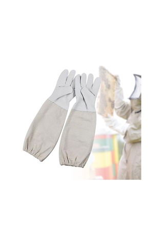 Homyl 2x Arıcılık Eldiveni Çizilmez El Koruyucu Büyük