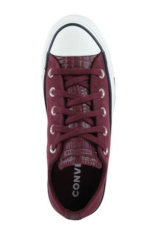 Converse Chuck Taylor All Star Crocodile Kadın Bordo Spor Ayakkabı A19745c.625 Bordo