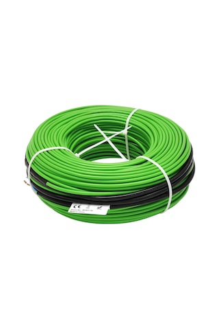 Yerden Isıtma Kablosu Merallı Sh10-100 10w/m 100 M Yeşil