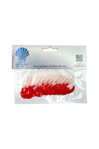 Dft Sasi 5cm 1,2g İğnesiz R:117 Beyaz Kırmızı 1/12 -