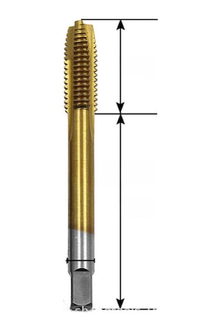 Mufunye M3-m12 Boyutları Hss Matkap Ucu Somun Delici Seti - 7 Parça Delik İçi Vida Kesici, Hızlı Ve Hassas Tapping İşlemleri