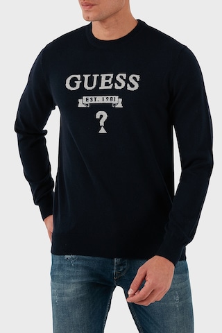 Guess Erkek Kazak M5yr00 Z0122 G7v2 Lacivert Lacivert