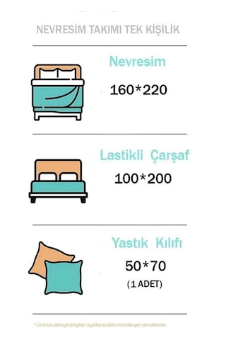 More Home Tek Kişilik Yorgan Kılıfı + Yastık Kılıfı Gül Kurusu Antrasit