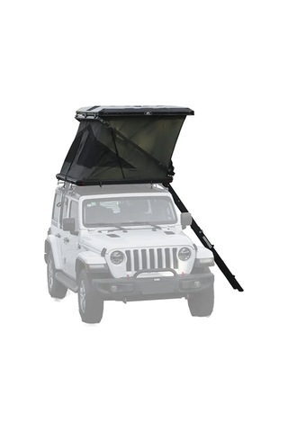 Wild Land Adventure Cruiser Pro Elektrikli Kurulum & Katlama Sistemiyle Sert Kabuklu 2-3 Kişilik Alüminyum Araç Üstü Çadır Siyah - Antrasit