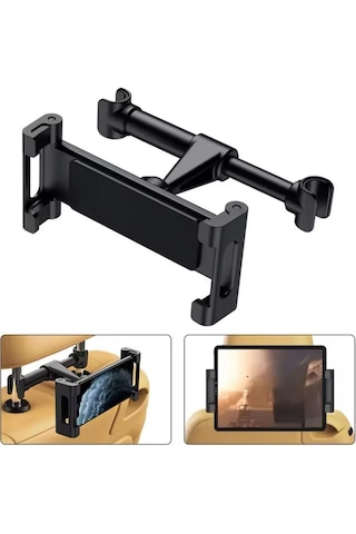 Araç Içi Koltuk Arkası Telefon Tablet Tutucu 360' Ayarlanabilir