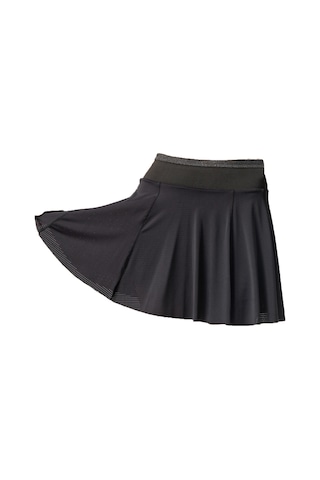 Skycity Spor Etek Şort: Nefes Alabilen, Hızlı Kuruyan, Yüksek Belli Antrenman Eteği Cep Detaylı SiYAH