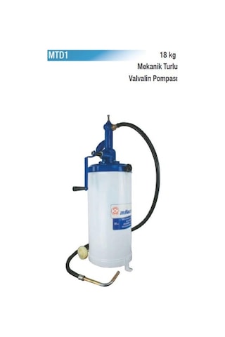 Mitacan Mekanik Turlu Valvolin Pompası 18 Kg. Mtd1