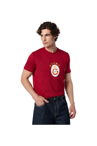 Gsstore Galatasaray 5 Yıldız T-shirt E251402 Kırmızı