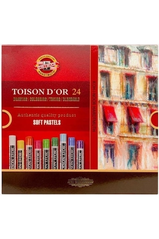 Kohinoor Toison D'Or Soft Pastel Boya 24 Renk