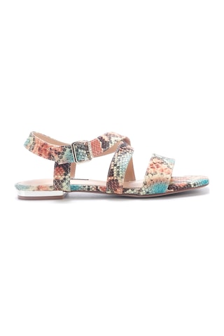 Nine West Etrına2 5fx Turuncu Kadın Düz Sandalet 000000000101947993 Turuncu